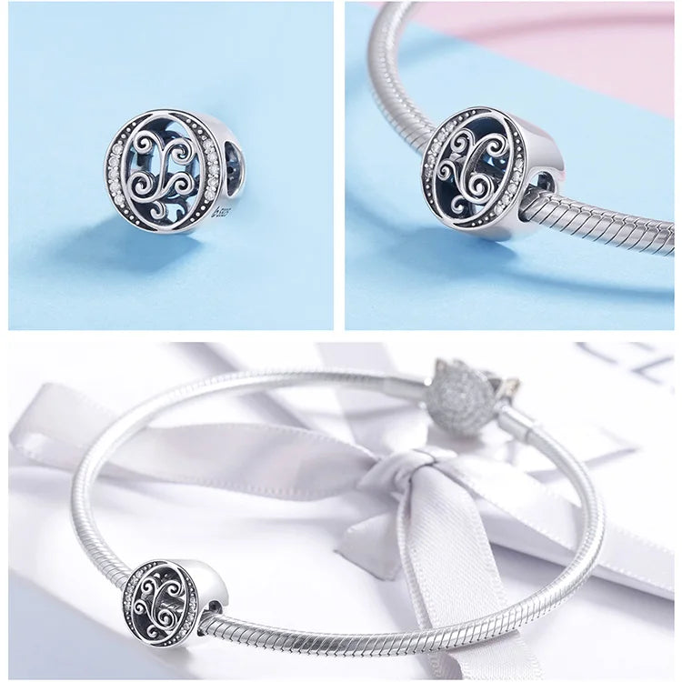 Charms Alphabet 925 Sterling Silver