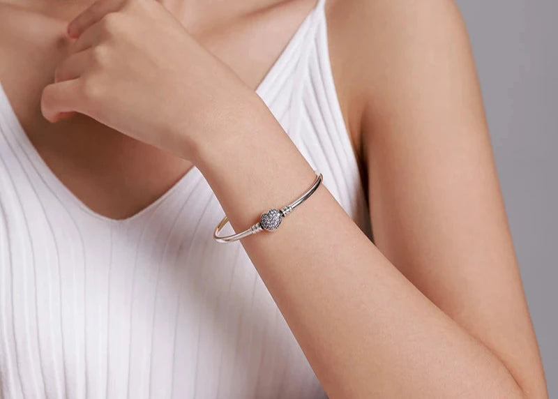 Snake Chain Bangle & Bracelet 925 Sterling Silver