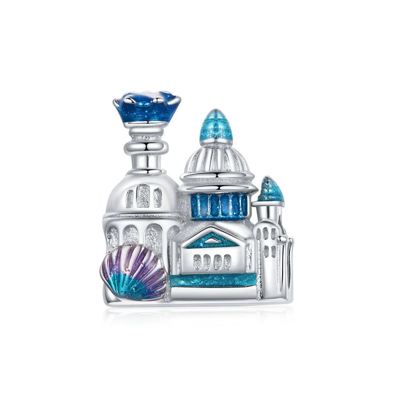 925 Sterling Silver Dream Ocean Series Enamel Charms