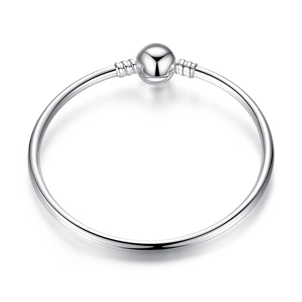 Snake Chain Bangle & Bracelet 925 Sterling Silver