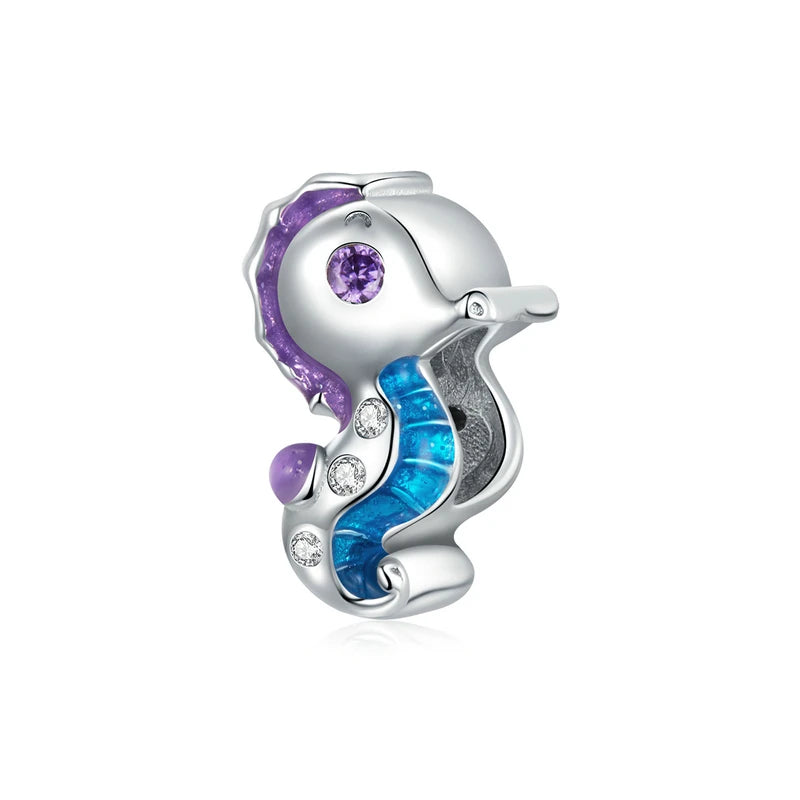 925 Sterling Silver Dream Ocean Series Enamel Charms