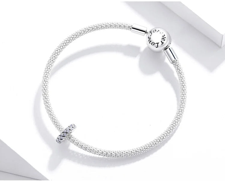 925 Sterling Silver Snow Fairy Charm
