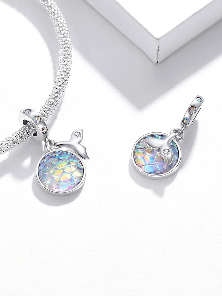925 Sterling Silver Dream Ocean Series Enamel Charms