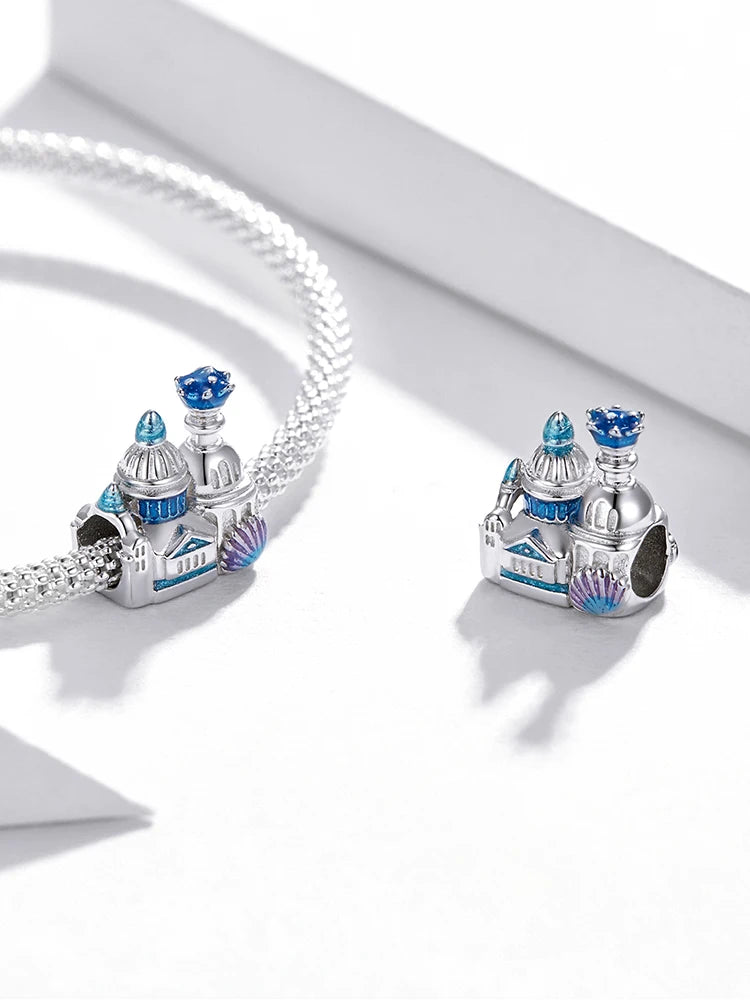 925 Sterling Silver Dream Ocean Series Enamel Charms