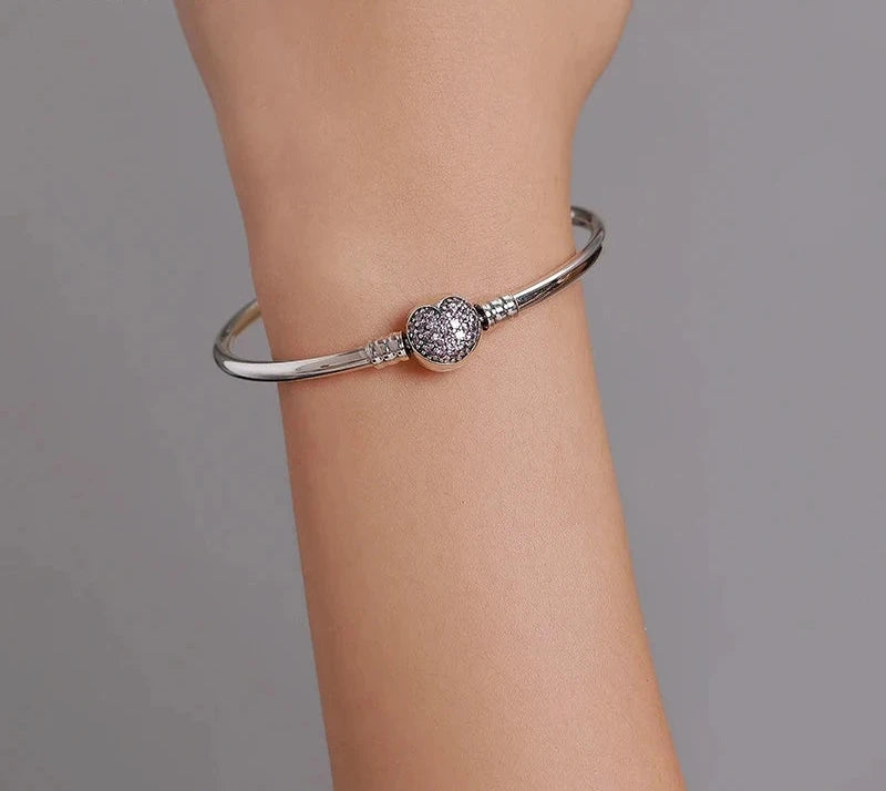 Snake Chain Bangle & Bracelet 925 Sterling Silver
