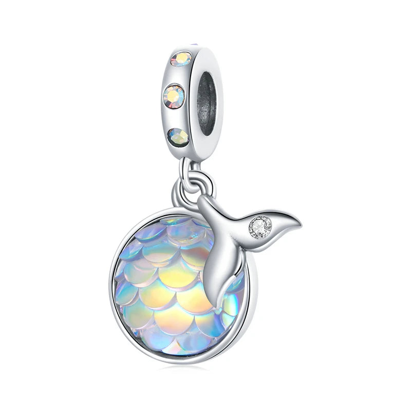925 Sterling Silver Dream Ocean Series Enamel Charms