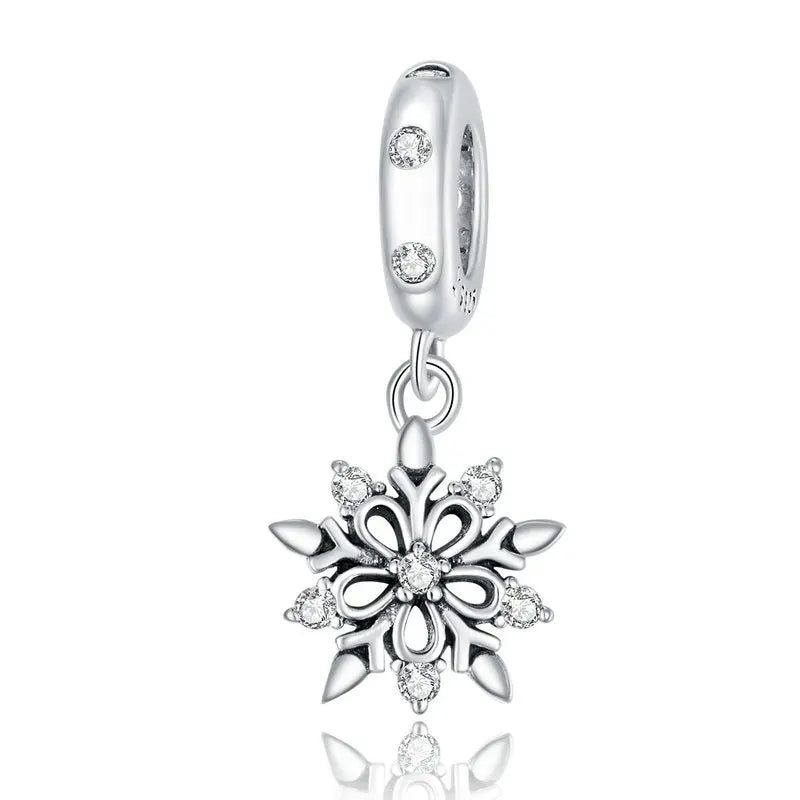 925 Sterling Silver Snow Fairy Charm