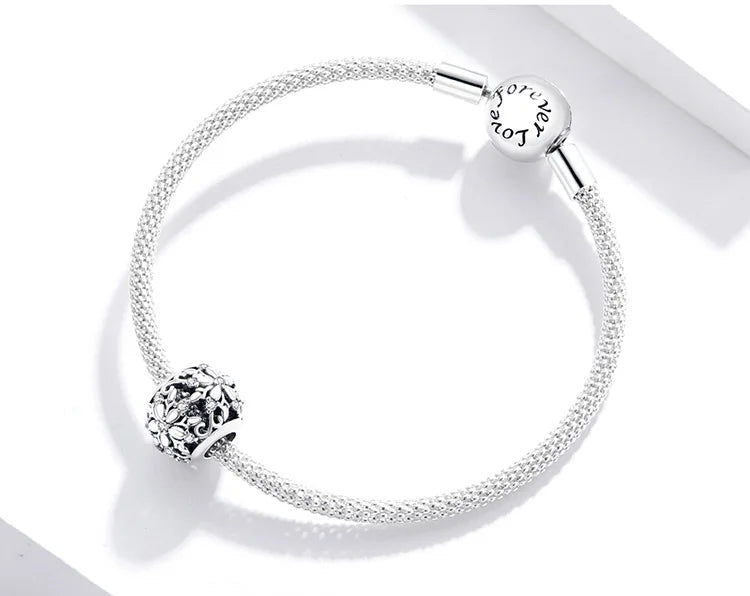 925 Sterling Silver Snow Fairy Charm