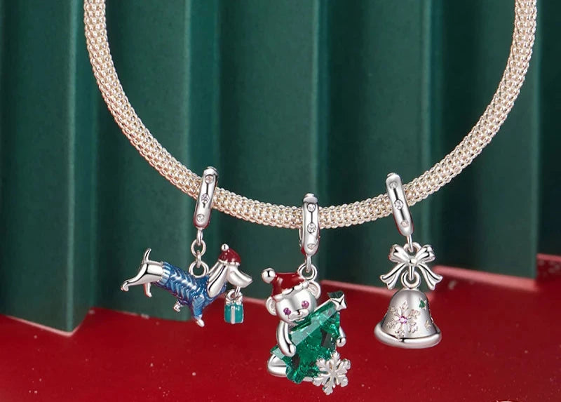 Xmas Series Charm 925 Sterling Silver