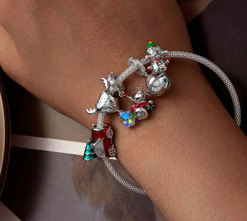 Christmas Charms 925 Sterling Silver