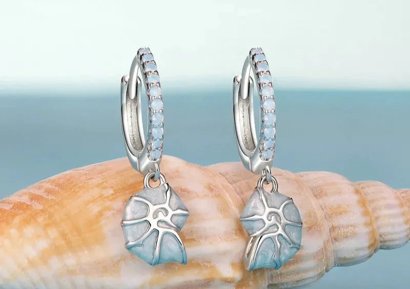 Sea Shell Earring 925 Sterling