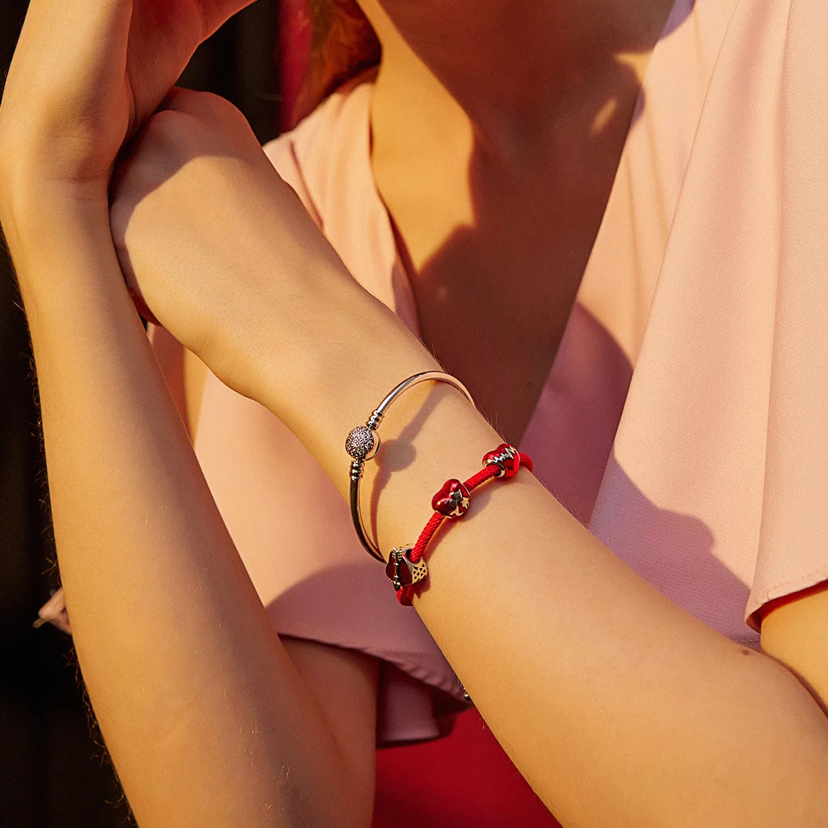 Snake Chain Bangle & Bracelet 925 Sterling Silver