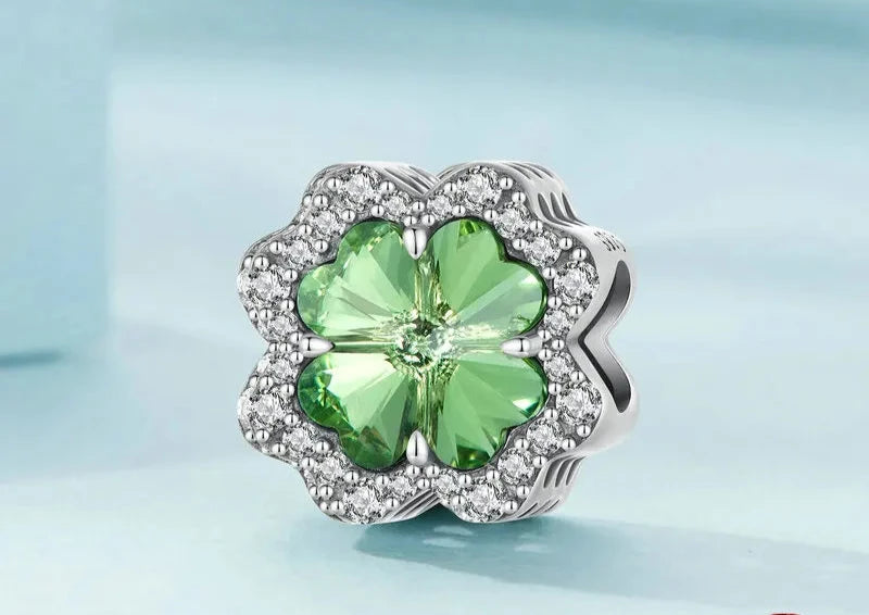 Pendant Irish Theme Green 925 Sterling Silver