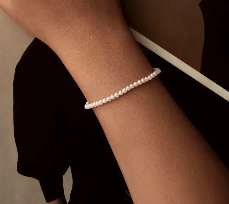 Pearl Bracelet 925 Sterling Silver Australian