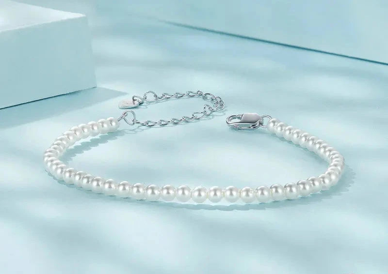 Pearl Bracelet 925 Sterling Silver Australian