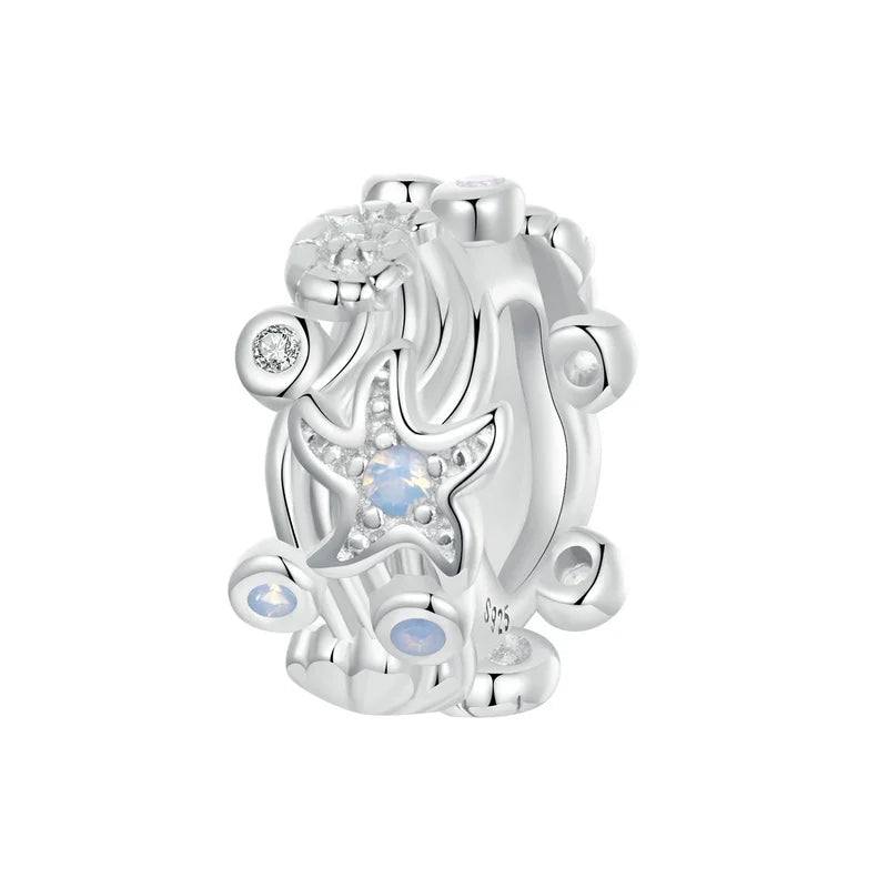 Blue Ocean Charms for Bracelets 925 Sterling Silver