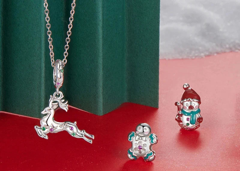 Xmas Series Charm 925 Sterling Silver