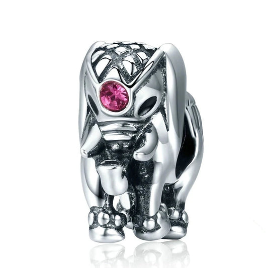 Thailand Lucky Elephant Charm 925 Sterling Silver