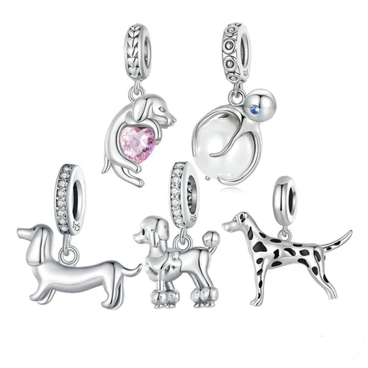 Animals Charm for Bracelet 925 Sterling Silver