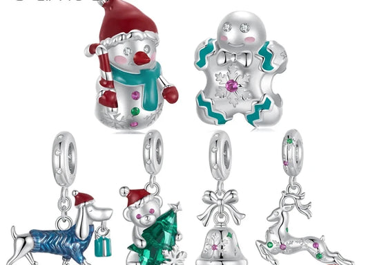 Xmas Series Charm 925 Sterling Silver